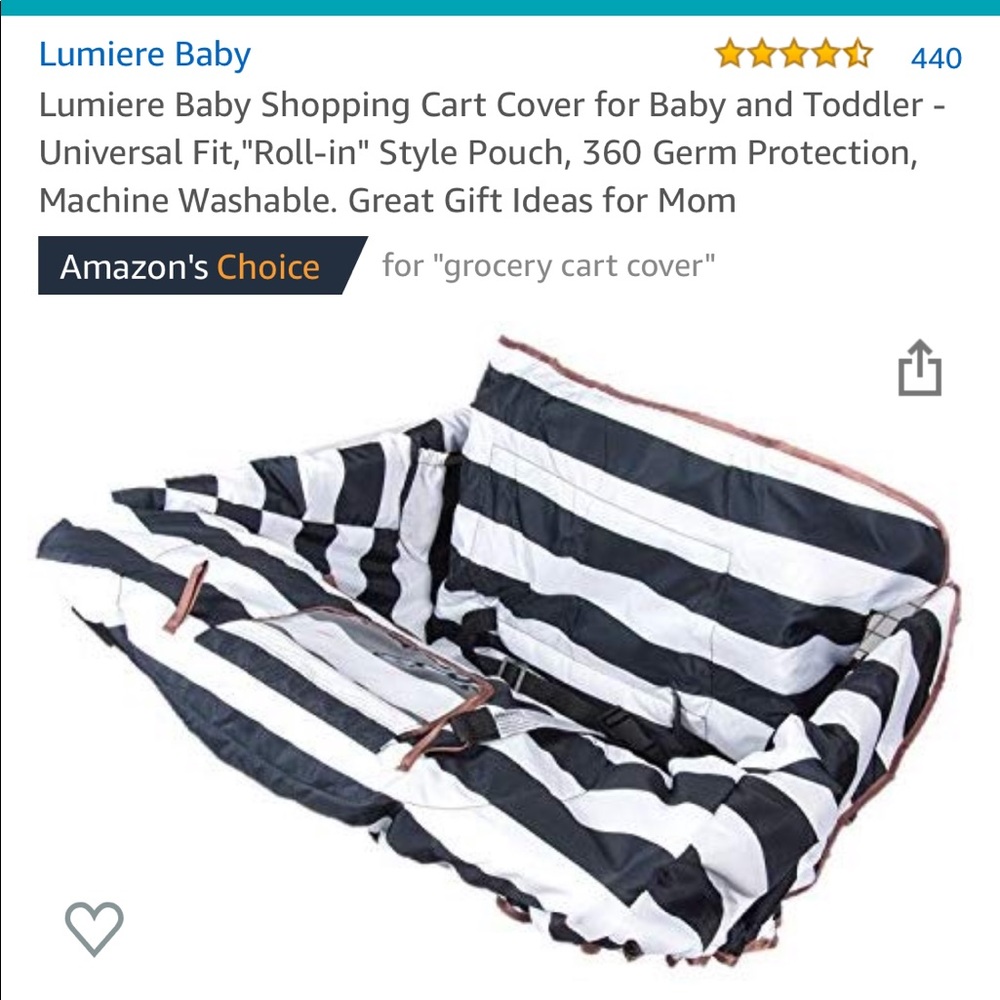 Shopping cart cover
